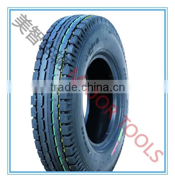 Circumferential Pattern Pneumatic Rubber Wheel Autocycle Tyre photo-3