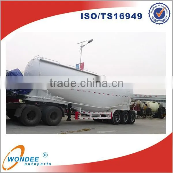 High Quality Bulk Cement Tanker ,3 Axle Bulk Cement Tanker Semi Trailer With Competitive Price photo-2