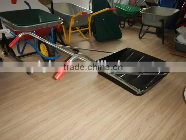 Metal Wide Manpower Snow Shovel With Handle photo-2