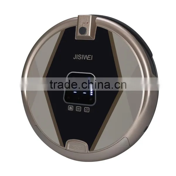 24w 14.8V 2.6Ah Li-ion Battery Golden Smart Robot Cleaner Vacuum Cleaner Robot With Wifi APP Remote Control and Camera photo-4