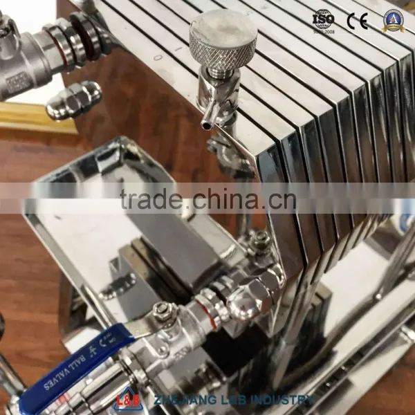 Stainless Steel Water Treatment Frame Filter Press Machine photo-3