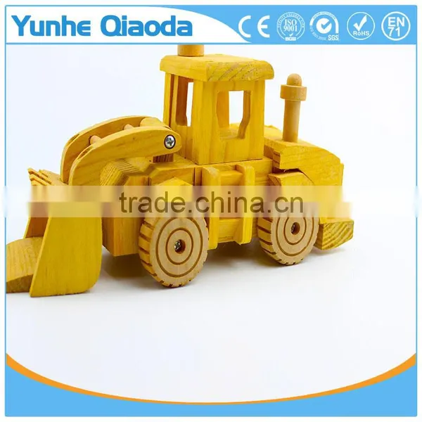 3-D Wooden Puzzle - Bulldozer Model -Affordable Gift for Your Little One photo-4