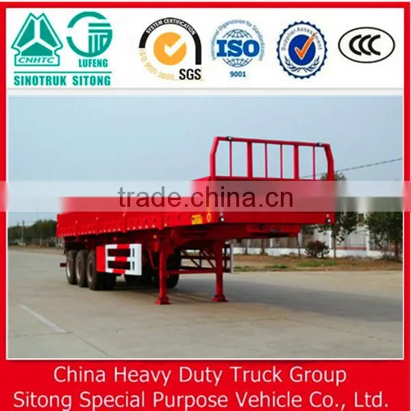 Cargo Lock Truck Side Wall Trailer for Transport Sand and Stone photo-5