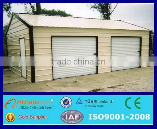 Hot Sale Metal Frame Cheap Prefab Garage photo-2