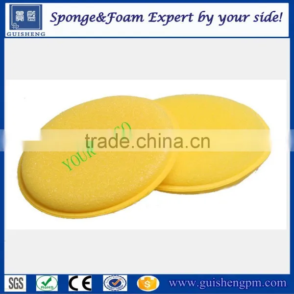 Promotional Cheap Car Wax Sponge , Customized Logo Car Wax Applicator Sponge photo-3