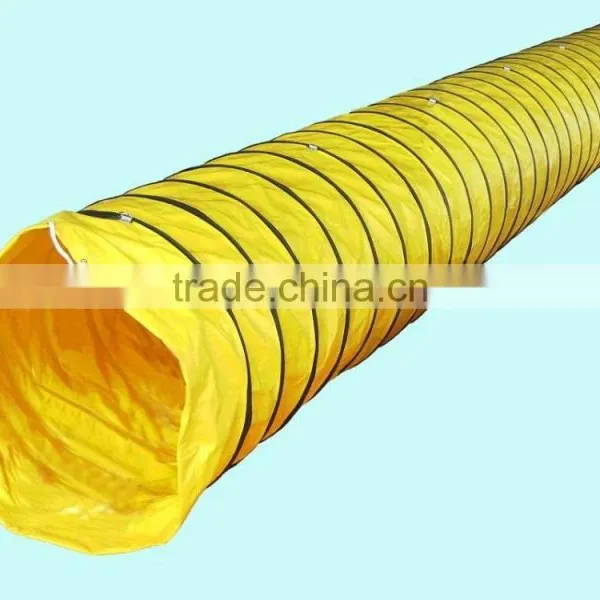 Fire Resistance PVC Air Duct/Flexible Duct in Yellow Color photo-5