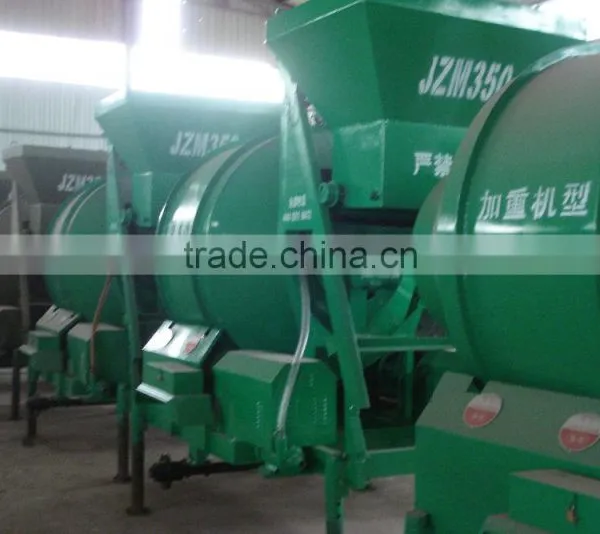 JZC350B Mini Ring Gear Drum Mobile Concrete Mixer photo-4