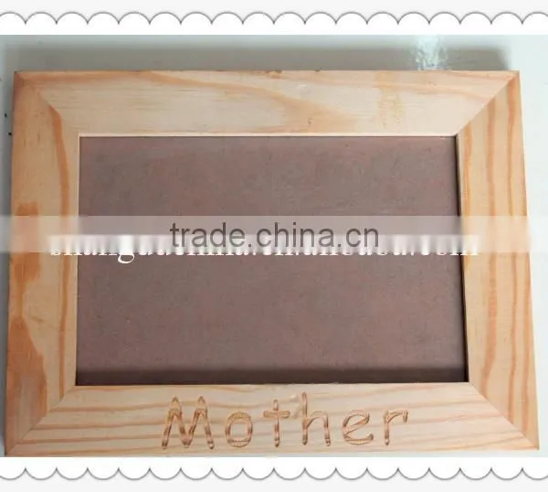 Functional Wood Photo Frame
