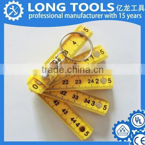 2m Metric Inch Plasticl Folding Ruler Use for Measuring photo-3