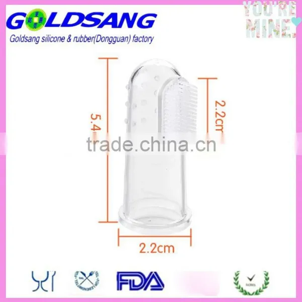 Baby Buddy Infant Finger Tooth Gum Brush Silicone Toothbrush photo-3