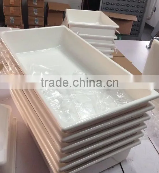Customized Vacuum Formed Black Square Plastic Water Tank photo-5