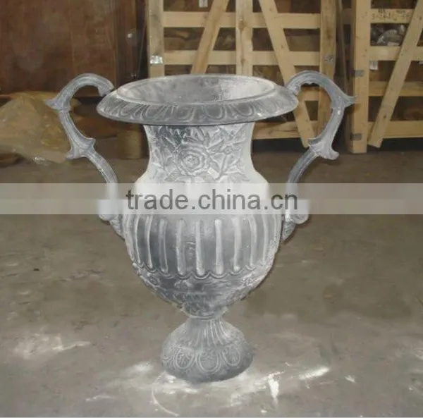 Cast Iron Flower Pot, Garden Planter/Urn photo-4