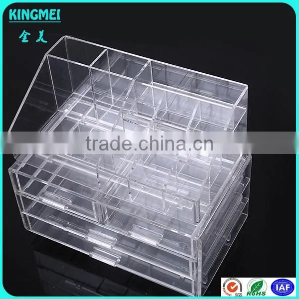 Manufacture Experience Customize Acrylic Cosmetic Box Cosmetic Display Clear Acrylic Lipstick Holder photo-2