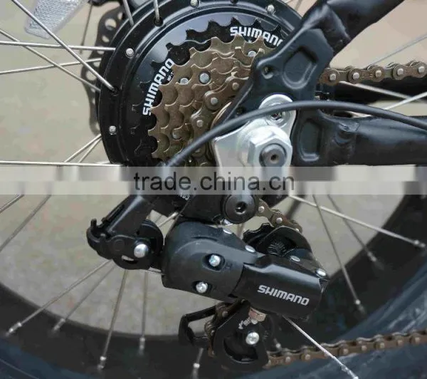 20 Inch Fat Tyre Folding Electric Bike Foldable Motorbike Folding Electric Bicycle photo-5
