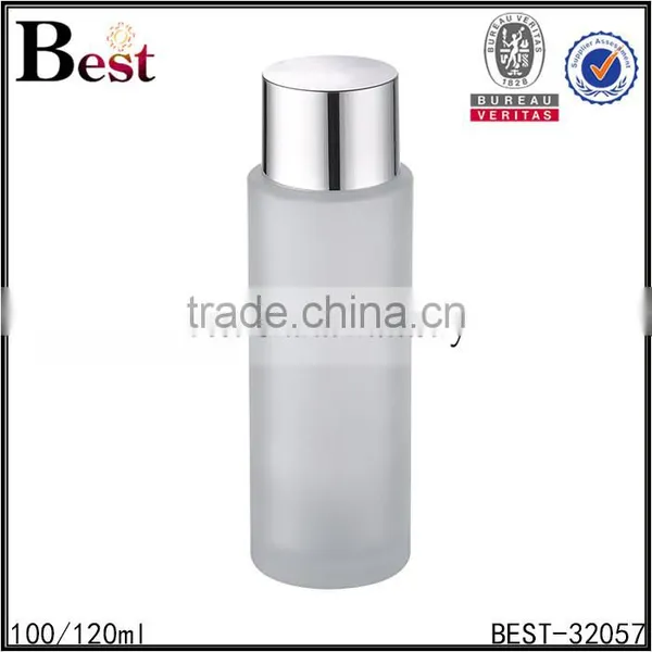 50ml 100ml 200ml Glass Bottle Cylinder Round Frosted 200ml Glass Bottle Size Cosmetir Toner 200ml Empty Glass Bottle photo-5