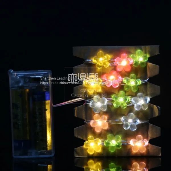 RGB-световая плумовая роза для декорации детской спальни photo-4
