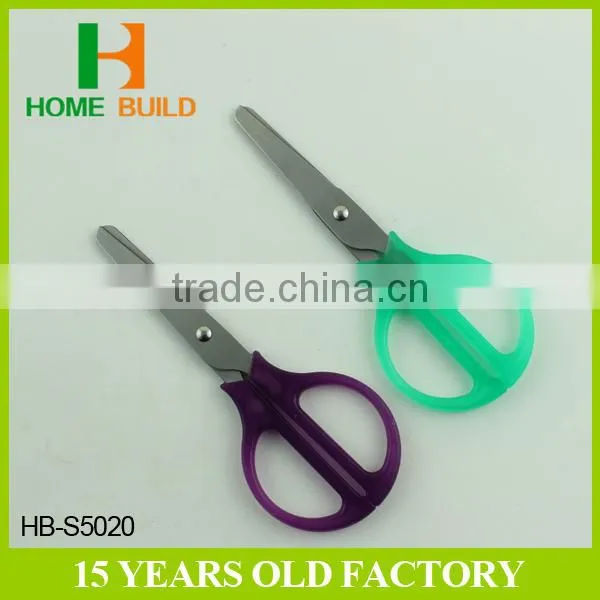 Factory Price HB-S5020 5'' Students Round Handle Scissors photo-4