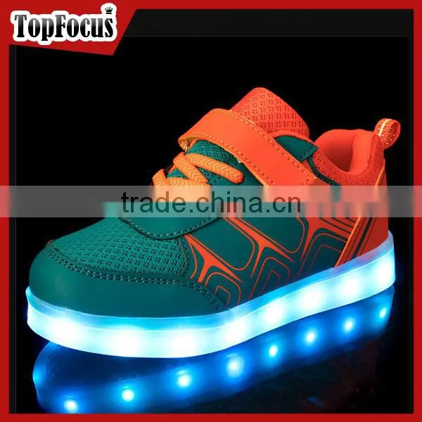 Custom 2016 Led Light Up Party Flashing Kids Led Shoes