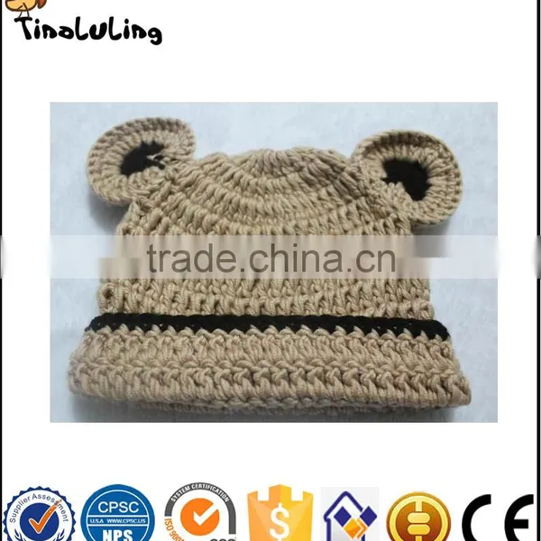 NPT37 Tinaluling Baby Costume Photo Photography Prop Knit Crochet Beanie Bear Hat Cap photo-2