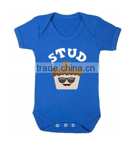 China Printing Cotton Wholesale Organic Cotton Baby Bodysuit photo-3