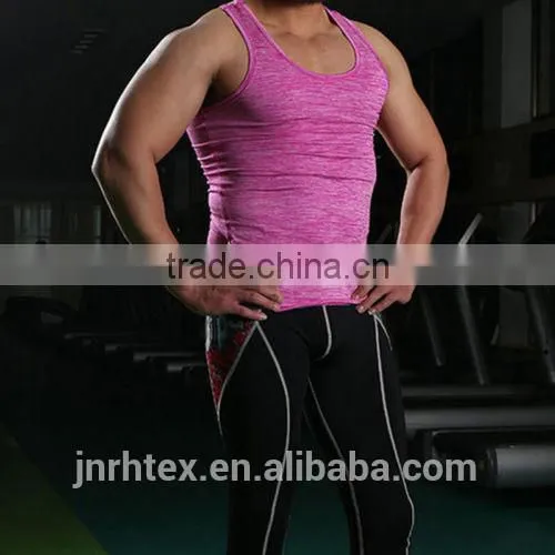 Custom Cotton Mens Training A-shirt photo-3