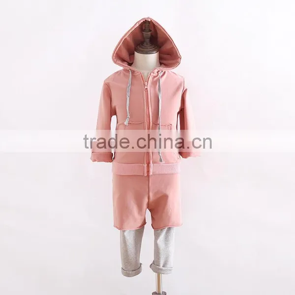 Custom Made Cotton Polyester Children Hoody Wholesale Boys Sweat Suits Custom Kids Hoodie photo-3