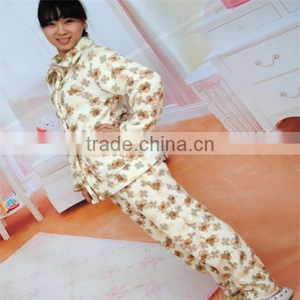 100% Polyester Comfortable Ladies Pyjamas photo-3