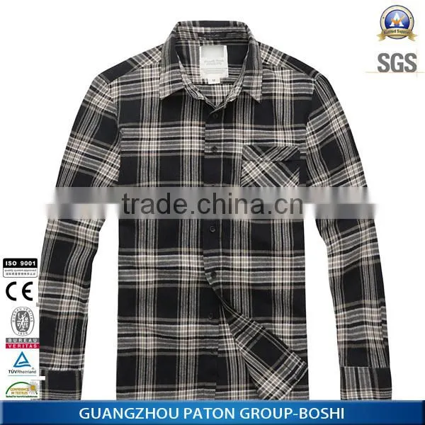 Factory Price Plain Flannel Shirts photo-3