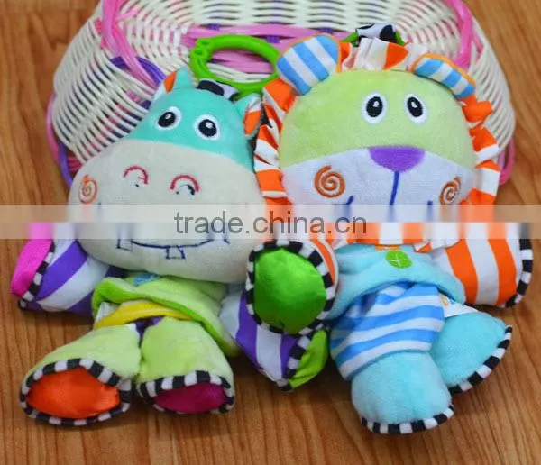 Colorful Animal Pulling Musical Plush Toys Baby Educational Plush Toys photo-2