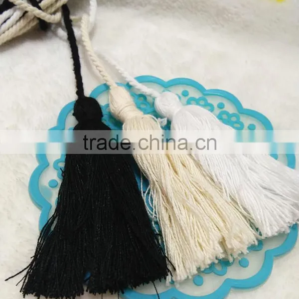 Hot Sale Handmade 100% Cotton Tassel Decorative With Braided photo-2