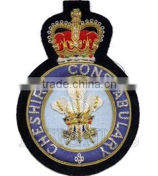 Hand Embroidered Blazer Badge
