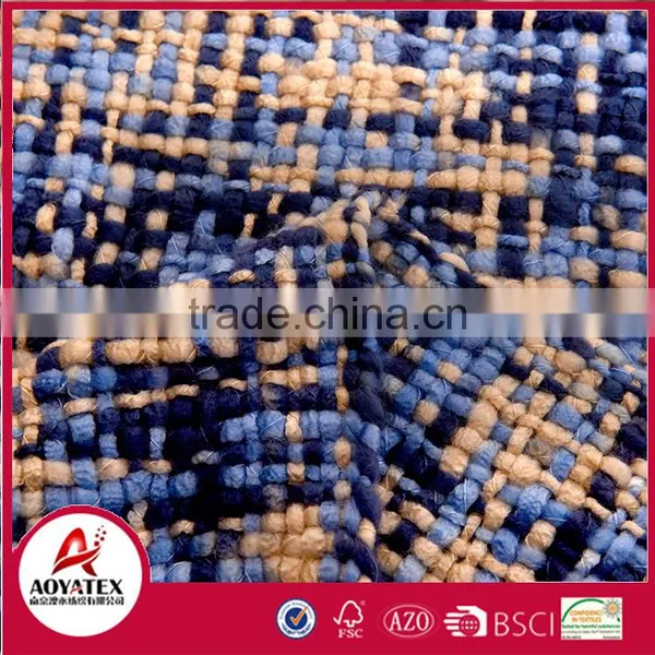 Cheap Factory Price Acrylic Hand Made Throw Knit Blanket photo-4