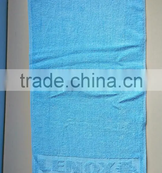 100 cotton embossed customized pattern hand towels