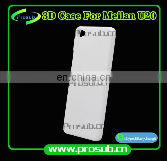 3d Sublimation Heat Transfer Blank Smartphone Case Cover Skin for Prosub-MeiLan U20 photo-2