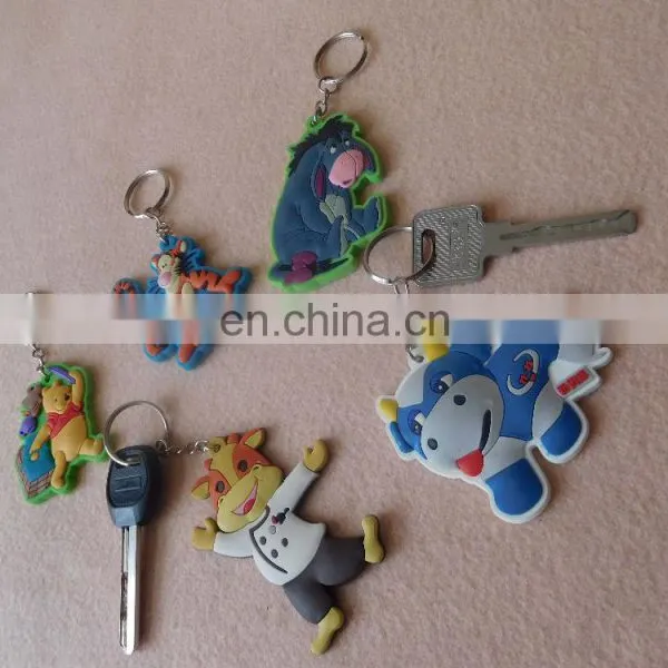 2016 High Quality Soft Pvc Keychain With Embossed Animals Logo photo-6