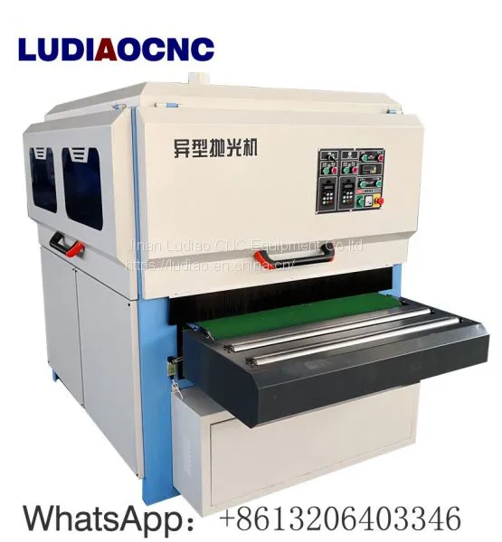 Strong Wood Wide Belt Sanding Brush Polish Machine for Cabinet Door photo-4