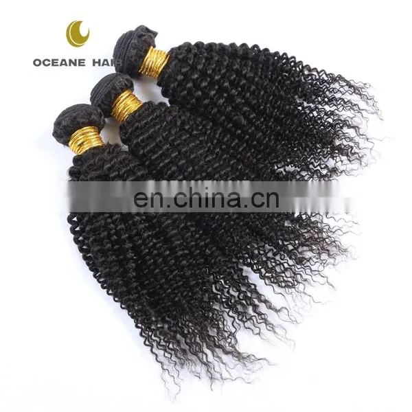 Express China Factory Natural Black Brazilian Human Hair Sew in Weave Bundles Brazilian Kinky Curly Unprocessed Virgin h photo-2