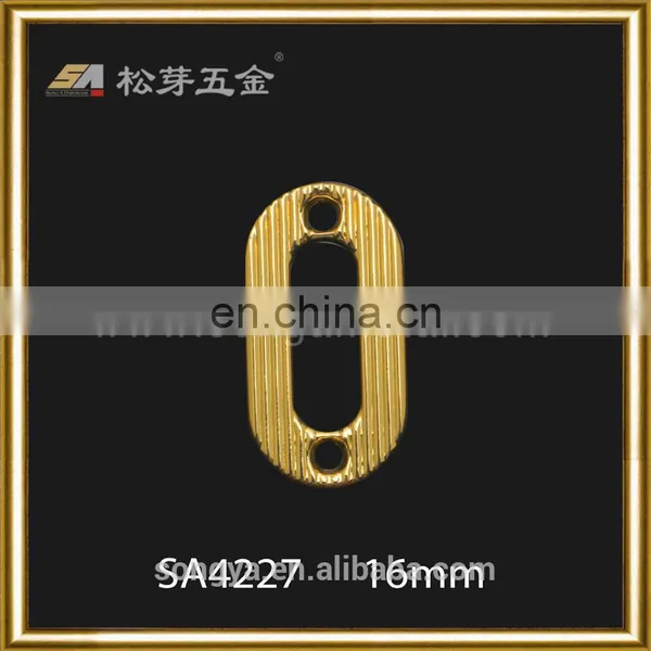 Custom Plated Metal Oval Eyelet, Factory Price Shoe Hardware Oval Eyelet, Zinc Alloy Leather Handbags Eyelet photo-2