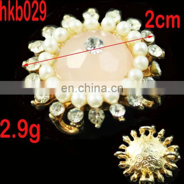 small crystal button decoration rhinestone button accessories