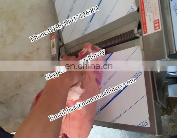 New Design Automatic Pork Peeling Machine Electric Pig Skin Peeling Machine / Pork Peeler for Sale photo-4