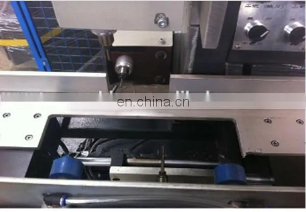 Two Head Auto Water-Slot Milling Machine for Aluminum PVC Profile photo-3