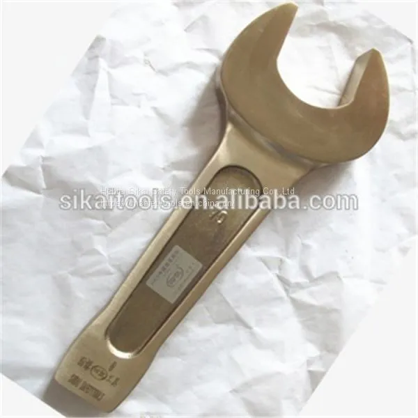 Non Sparking Wrench Striking Open Aluminum Bronze 41mm Safety Hand Tools photo-2