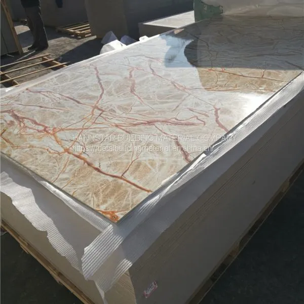 Hot Sale White Marble Tile& Marble Tile&marble 1220*2440 mm Artificial Marble Wall Panel