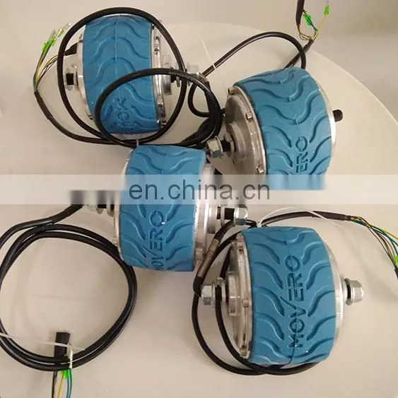 HONGJUN 4 Inch Custom Tyre Brushless Hub Mtor With Gear photo-3
