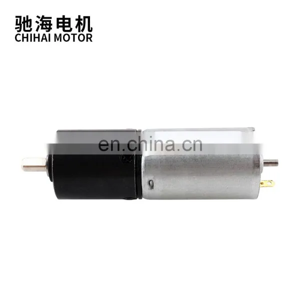 ChiHai Motor CHP-20GP-180 Mini dc Gear Carbon Brush 20mm Planetary Gearbox 12v Low Speed High Torque Gearbox Motor photo-2