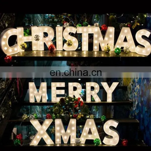Wedding Party Events Decoration Plastic Mini Led Sign Love Letters photo-4
