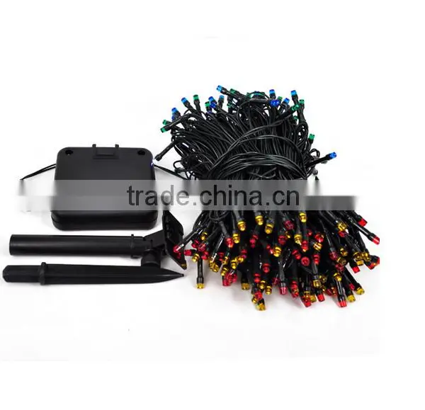 Solar Powered Led String Light for Christmas and Garden Decoration With Solar Pannel photo-2
