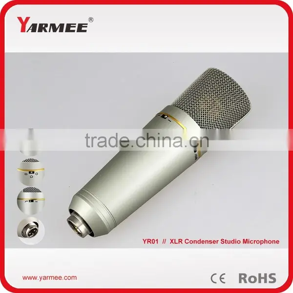 XLR Studio Recording Microphone Professional Condenser Microphone YR01-- YARMEE photo-5