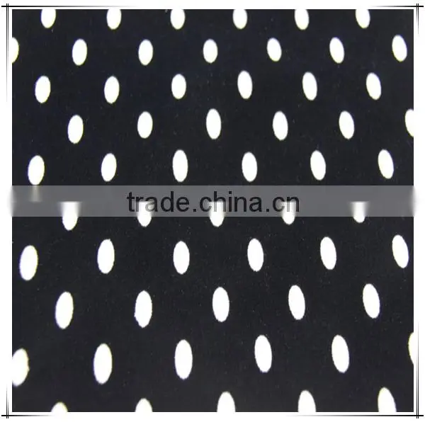 Mesh Polka Dot White Flocking Fabric for Market in Dubai photo-2