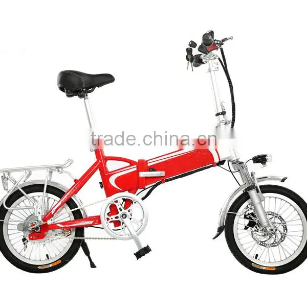 Cheap Mini 20 Inch Folding Electric Bike With 2 Seat Quality Choice Most Popular photo-2